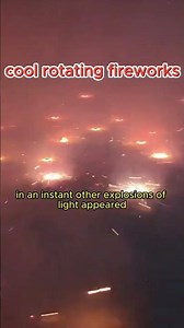 cool rotating firework