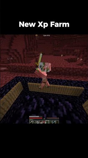 The ultimate Piglin XP farm #minecraft #shorts