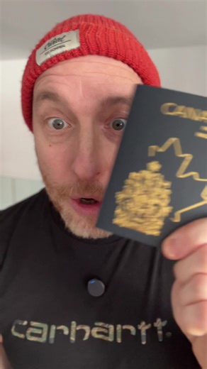 Nouveau passeport Canadien 🇨🇦 #passeport #canada #immigration