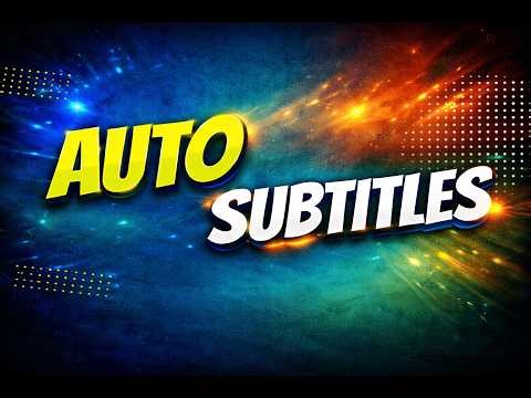 Canva Auto Captions Tutorial – Add Subtitles Automatically