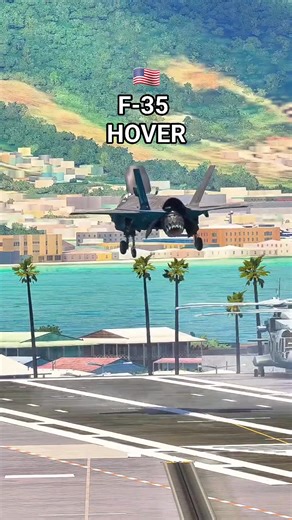1.5M views · 11K reactions | usa F-35 Landing hover on Aircraft Carrier #usa #f35 #aircraftcarrier | IronGaming | Facebook