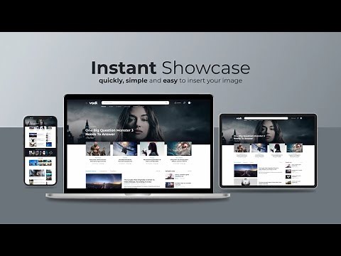 Website Showreel Promo Video - After Effects Template