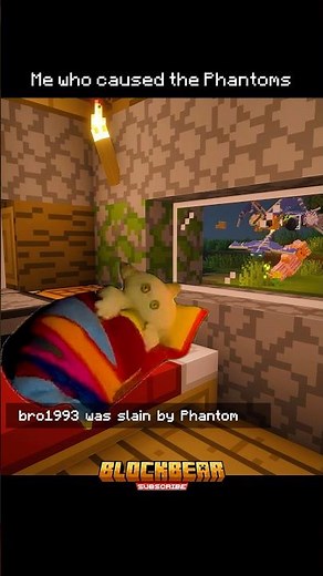 My Friends vs Phantoms (Guess Who Wins) #minecraft #memes #shorts