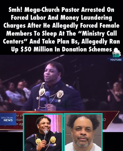 The Neighborhood Talk on Instagram: "TNHT Staff: @therealmeche_ ______________ Neighbors, get into this! A mega-church pastor and his associate have been arrested on forced labor and money laundering charges after they were caught allegedly forcing the females to work in uncomfortable conditions in the name of the Lord! The duo is also accused of running up $50 million in church donations! ______________ According to Sky 9 News, the pastor of Kingdom of God Global Church, 53-year-old David Taylo