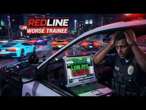 The WORST Trainee Ever? (Lagging with @Treyten in Redline RP)