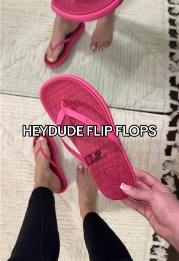 Hey Dude Pink Flip Flops: Must-Have Summer Footwear
