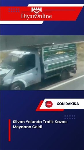 🚨 Silvan Yolunda Trafik Kazası!