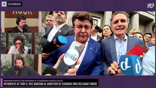 "Mientras hacemos este reclamo, Milei hace negocios con los sectores de poder"En la movilización de intendentes, Gabriel Katopodis pidió que "el Gobierno haga las obras públicas" y cuestionó: "El litro de nafta al precio que tiene hoy el país es gravísimo".