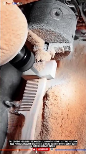 Innovation Technology Manufactur: Ergonomic and Precision Wooden Combs with Detail Milling Machining