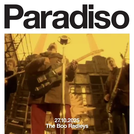 The Boo Radleys werd opgericht in het Engelse Wallasey en scoorde in 1995 een hit met 'Wake Up Boo!'. Op maandag 27 oktober staan ze in Bitterzoet, Amsterdam voor een concert. Tickets via: paradi.so/TheBooRadleys | Paradiso Amsterdam