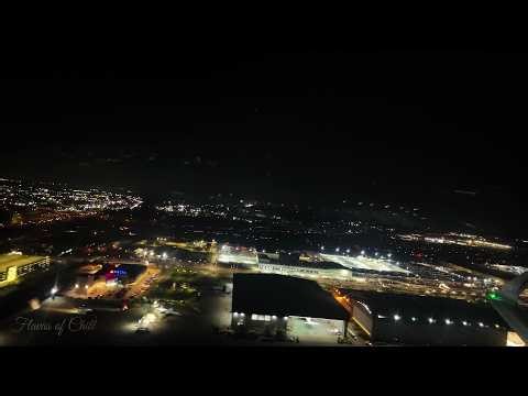 DARK De-Icing Night Flight ✈️ 8 Hours Airplane Ambience | Real Takeoff to Landing