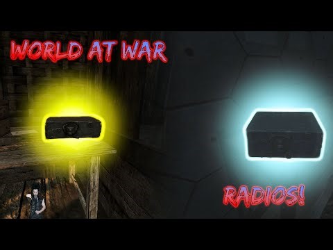 All World at War Radios in Call of Duty Zombies + Their Dialogue