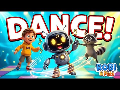Roi roi ROBI 🤖 Fun Robot Dance Song for Kids | Nursery Rhymes & Kids Songs