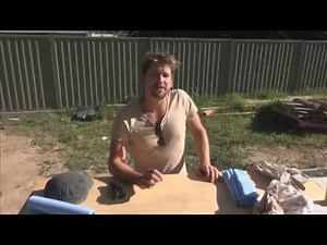 Small Hive Beetle control traps DIY at home with Chux style Cloth Australian bee hive keeping