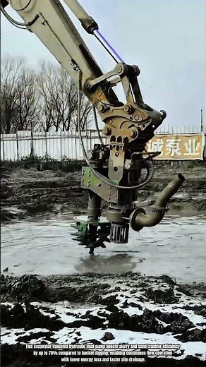 Best Innovation Excavator Mud Pump Tool: How to Transfer Slurry Faster
