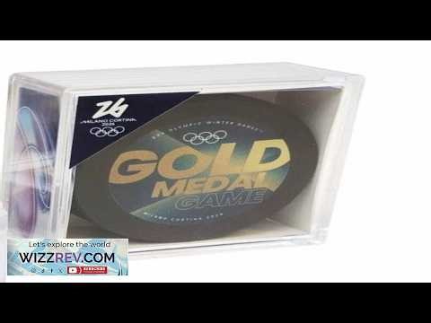 2026 Olympic Milano Cortina Men's Women's Gold Final Game Replica Puck