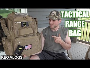 TideWe Tactical Range Backpack (Perfect For Military or Police Personnel)