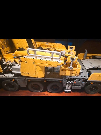 First Test of Counterweight for RC Lego Technic LTM 1300