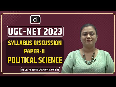 UGC NET/JRF Syllabus Discussion | Paper-II: Political Science | Dr. Ashwati Chembayil Koppat