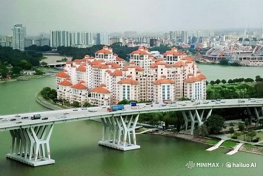 Massive Explosion on Modern Bridge Scene