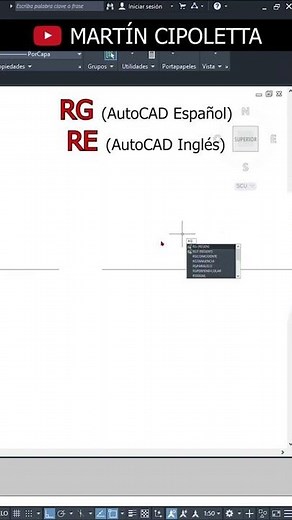 🤯 SOLUCIÓN a la desconfiguración momentanea de líneas en AutoCAD | COMANDO REGEN ✅