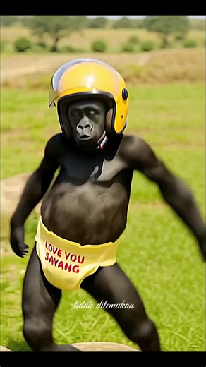 kingkong racing pakai pempers #monyetlucu #jogedviral #joged #gemes #anomali