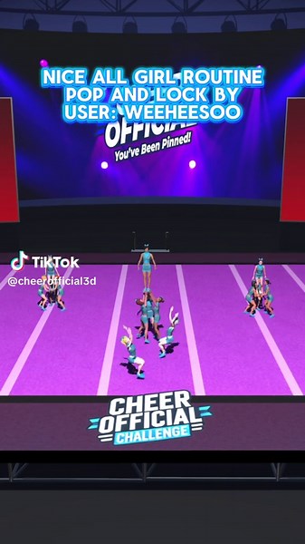 All-Girl Cheer Routine: Energy and Team Spirit