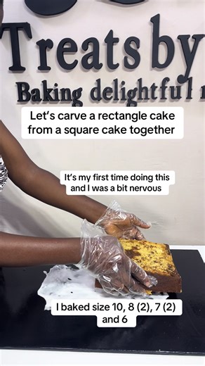 Transforming a Square Cake into a Rectangle: My Baking Journey