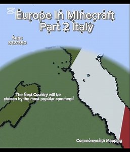 Europe In MInecraft Part 2 #europe