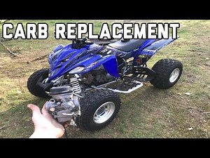 Yamaha Raptor 350 Carburetor Replacement-