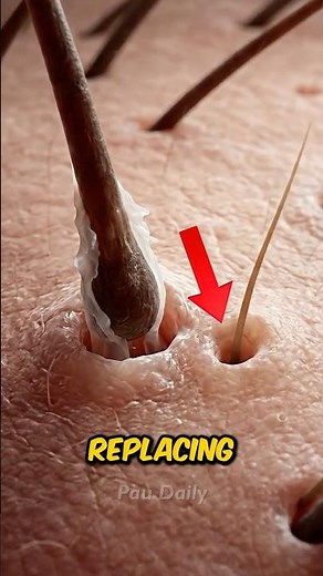 What Happens Before A Hair Falls Out? 😭