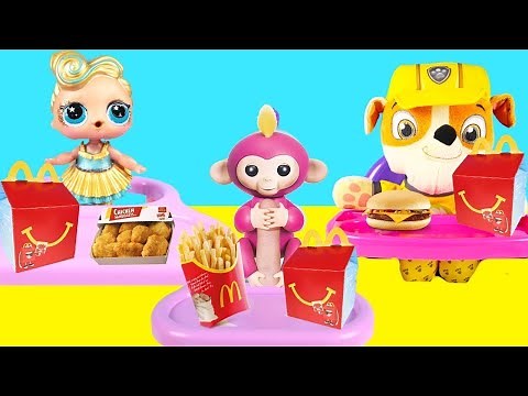 McDonalds Happy Meals Compilation with Paw Patrol toys! | Ellie Sparkles