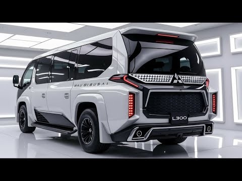 The Latest 2026 Mitsubishi L300 Mini Bus! Powerful Diesel, Large Capacity, and Updated Price