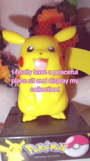 I don't talk about my Pokémon collection enough on here 😭 #fyp #collector #figurecollection #animefigure #cutecore