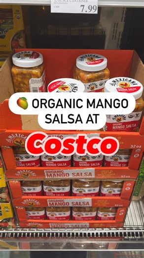 20K views · 130 reactions | Organic mango salsa at Costco! 省️ Sweet, tangy, and perfect for chips, tacos, or summer grilling. Chicago, IL#costco #costcodiscoveries #salsa #mango #mexicanfood #taconight #organicfood | Discovering Costco | Facebook