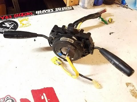 Wiper - Headlight switch - Ignition - Gauge Cluster Parts GEO TRACKER SUZUKI SIDEKICK ‪@Hwy83SUZUKI‬