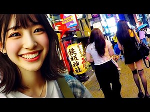 Osaka Namba 🐶 Midnight Walk 💖 Non-stop 1 hour 4K