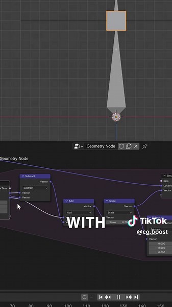 Jim Morren shows how to quickly set up wiggle bones with Geometry Nodes. More tips on: youtube.com/@cgboost #b3d #blender3d #3d #rigging #geonodes #skining #3danimation