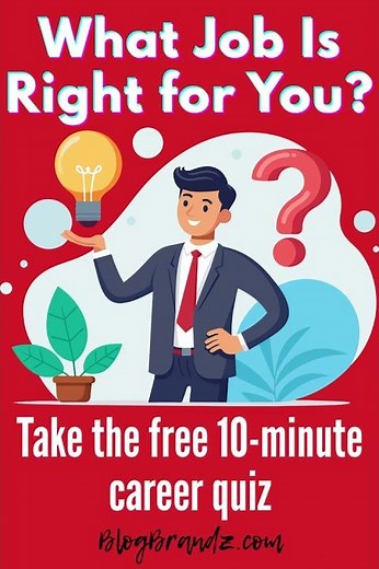 What Job Should I Have? Free Career Quiz ⁉️