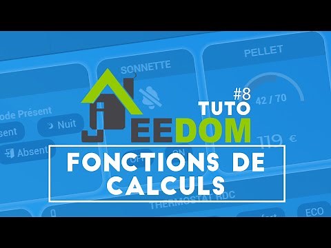 Jeedom Tuto #8 - Les fonctions de calcul - Scénario jeedom