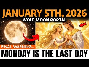 After the Full Moon Portal 🌕 January 5, 2026 — Chosen Ones, Your New Life BEGINS Tonight!