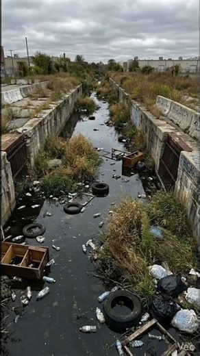 Neighborhood and Canal Renovation before and after