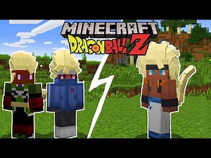 We used Fusion in Dragon Ball Z Minecraft to beat Majin Buu