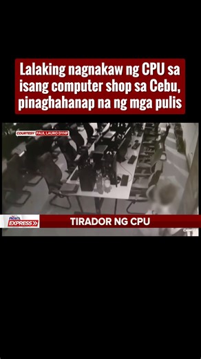30K views · 106 reactions | Lalaking nagnakaw ng CPU sa isang computer shop sa Cebu, pinaghahanap na ng mga pulis. #reels | ABS-CBN News | Facebook