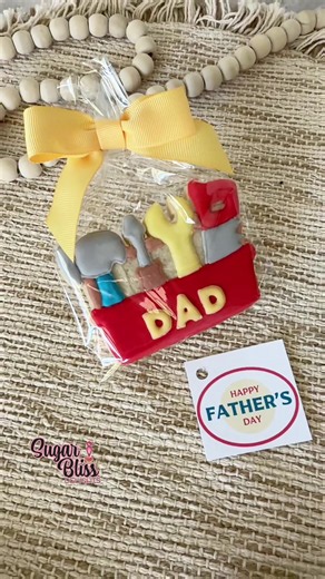 Toolbox Cookie Recipe for Dad — Father's Day Sugar Cookies