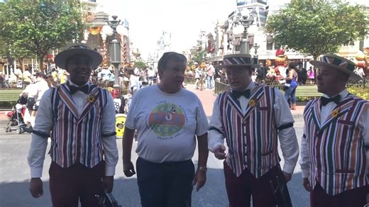Bud Hedinger Sings with the Dapper Dans at the Magic Kingdom #dapperdans ##magickingdom | WFLA Orlando