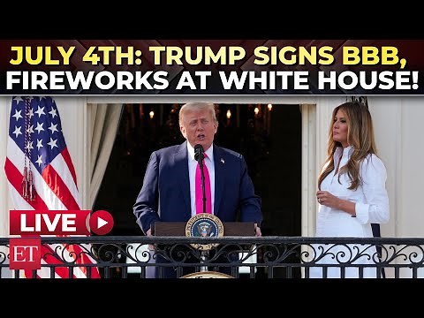 LIVE | Trump’s 4th of July spectacle, signs 'Big, Beautiful Bill' at White House with fireworks