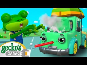 Gecko's Garage - Tilly Tow Truck is Sick | Cartoons For Kids | Toddler Fun Learning