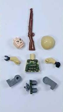 ASSEMBLING ARMY LEGO | UNOFFICIAL LEGO #lego #brick #soldier #army #military #happy #toys #funny