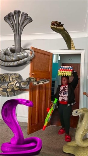 Animal funny video Anaconda snake python movie in real life bhoot wala #bhojpuri #vfx #shorts 2025